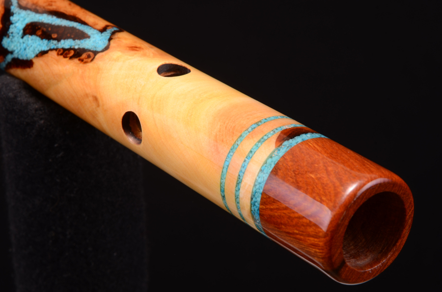 Yellow Cedar Burl Key of High D5 Minor, Serial number G28F